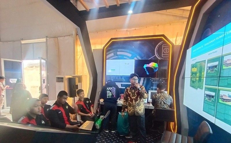 Dinkominfo Sajikan Coaching Clinic Desain Grafis Bagi Pelajar di Muba Expo 2022
