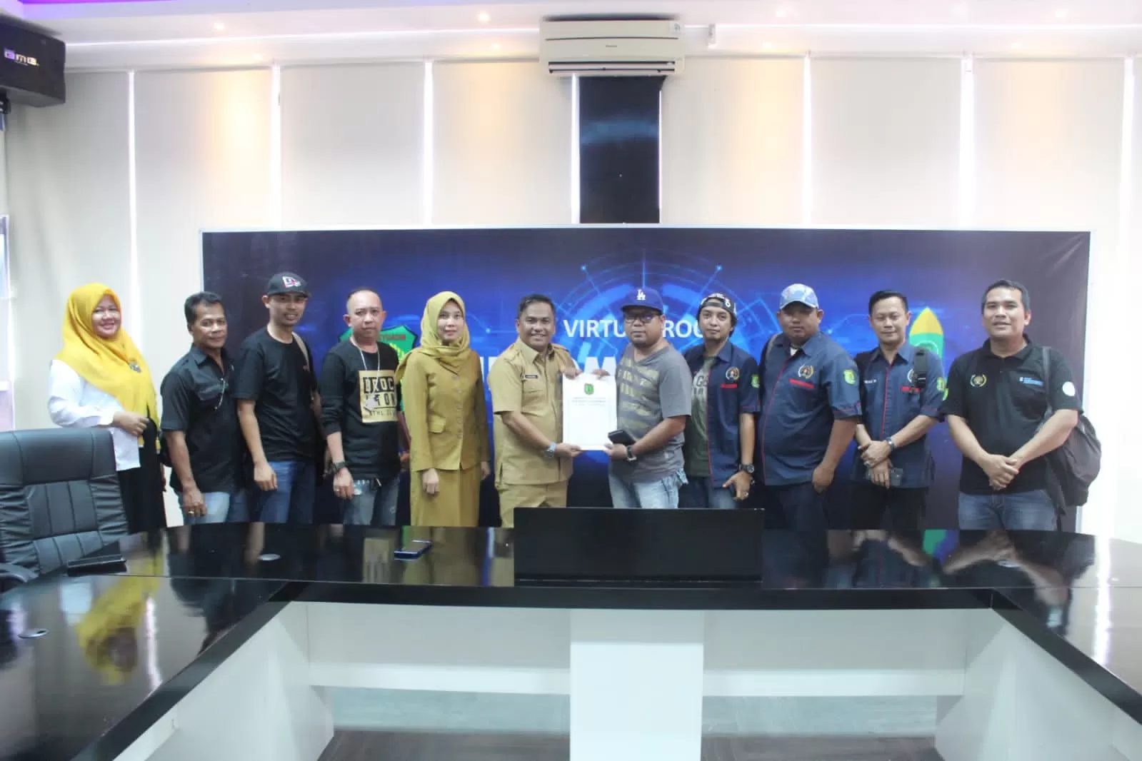 Lepas Rombongan Wartawan ke HPN 2023, Pemkab Musi Banyuasin Titip Jaga Nama Baik Daerah