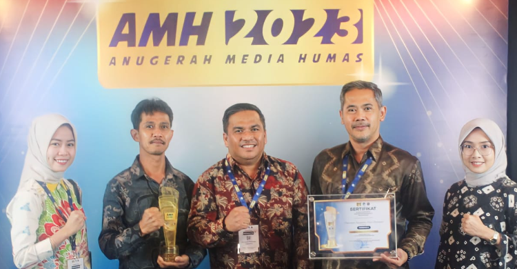Pemkab Muba Raih Juara Terbaik II AMH 2023 Kategori Siaran Pers